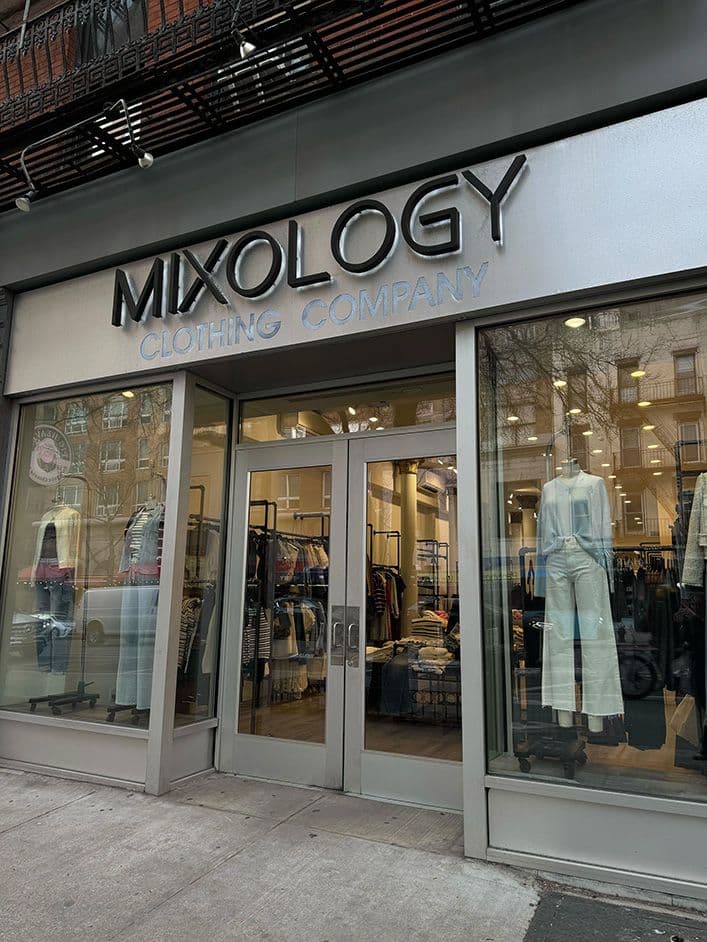 Mixology Clothing — Fashion retail case study